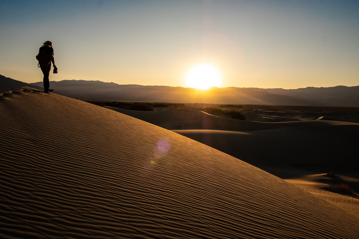 Death Valley Golden Wave